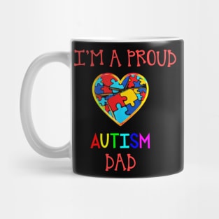 Proud Autism Dad Mug